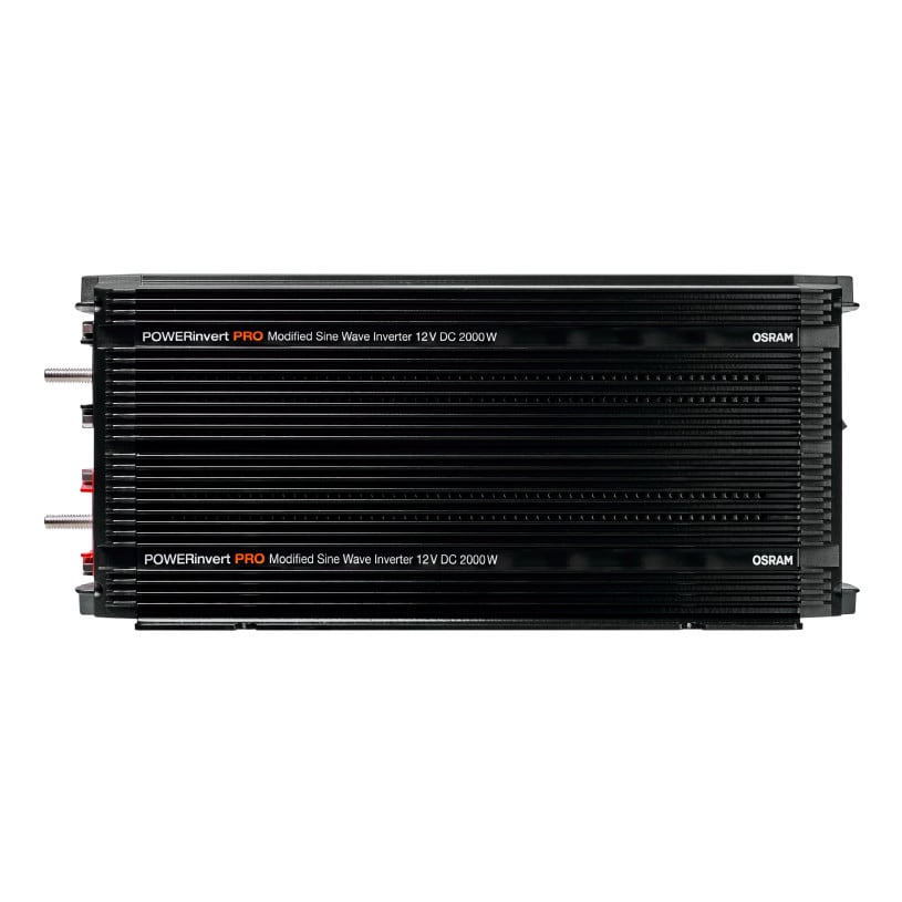 POWERinvert PRO Modified Sine Wave Inverter 12V DC 2000W 1 St. OSRAM