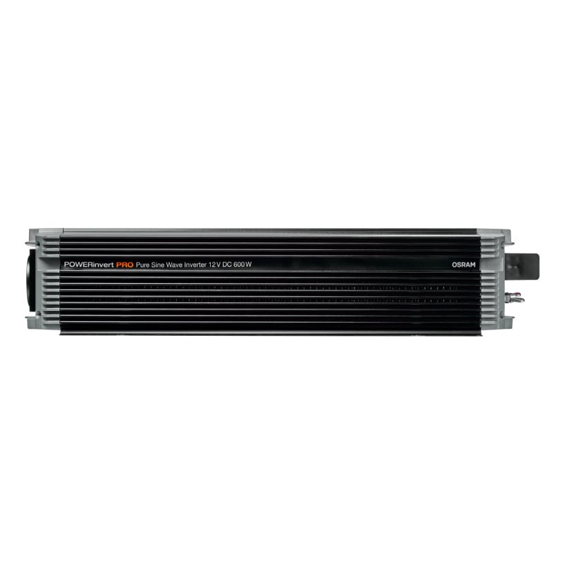 POWERinvert PRO Pure Sine Wave Inverter 12V DC 600W RCD 1 St. OSRAM