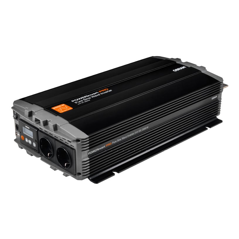POWERinvert PRO Pure Sine Wave Inverter 24V DC 2000W 1 St. OSRAM