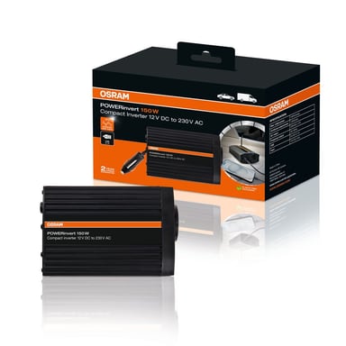 POWERinvert Modified Sine Wave Inverter 12V DC 150W 1 St. OSRAM