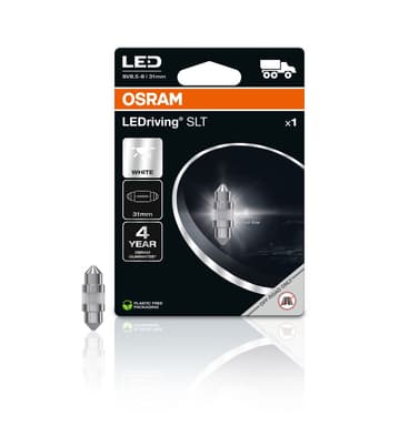 LKW-Signallampe Offroad – LEDriving® SLT (31 mm) White 5700K 24V Blister 1 St. OSRAM