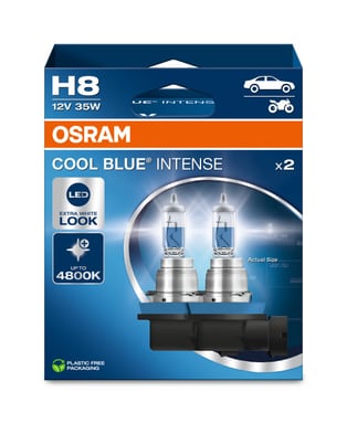 H8 12V 35W PGJ19-1 Cool Blue INTENSE NextGen. 4800K +100% 2 St. OSRAM