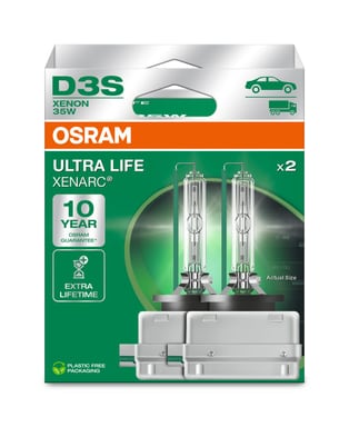 D3S 35W PK32d-5 ULTRA LIFE 10 Jahre Garantie 2 St. OSRAM