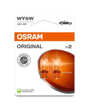 WY5W 12V 5W W2.1x9.5d 2 St. Blister OSRAM