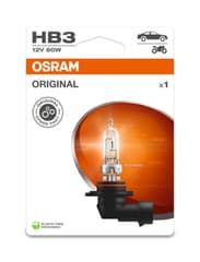 HB3 Halogen-Scheinwerferlampe 12V 60W P20d 1 St. Blister OSRAM Original 9005-01B