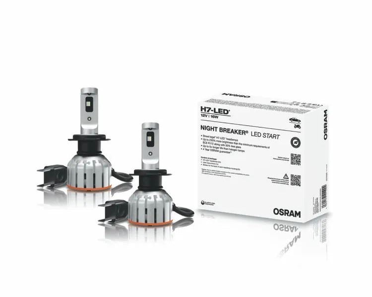 H7 LED-Nachrüstlampe NIGHT BREAKER LED START 230% für Werkstatt LED 2 St. OSRAM