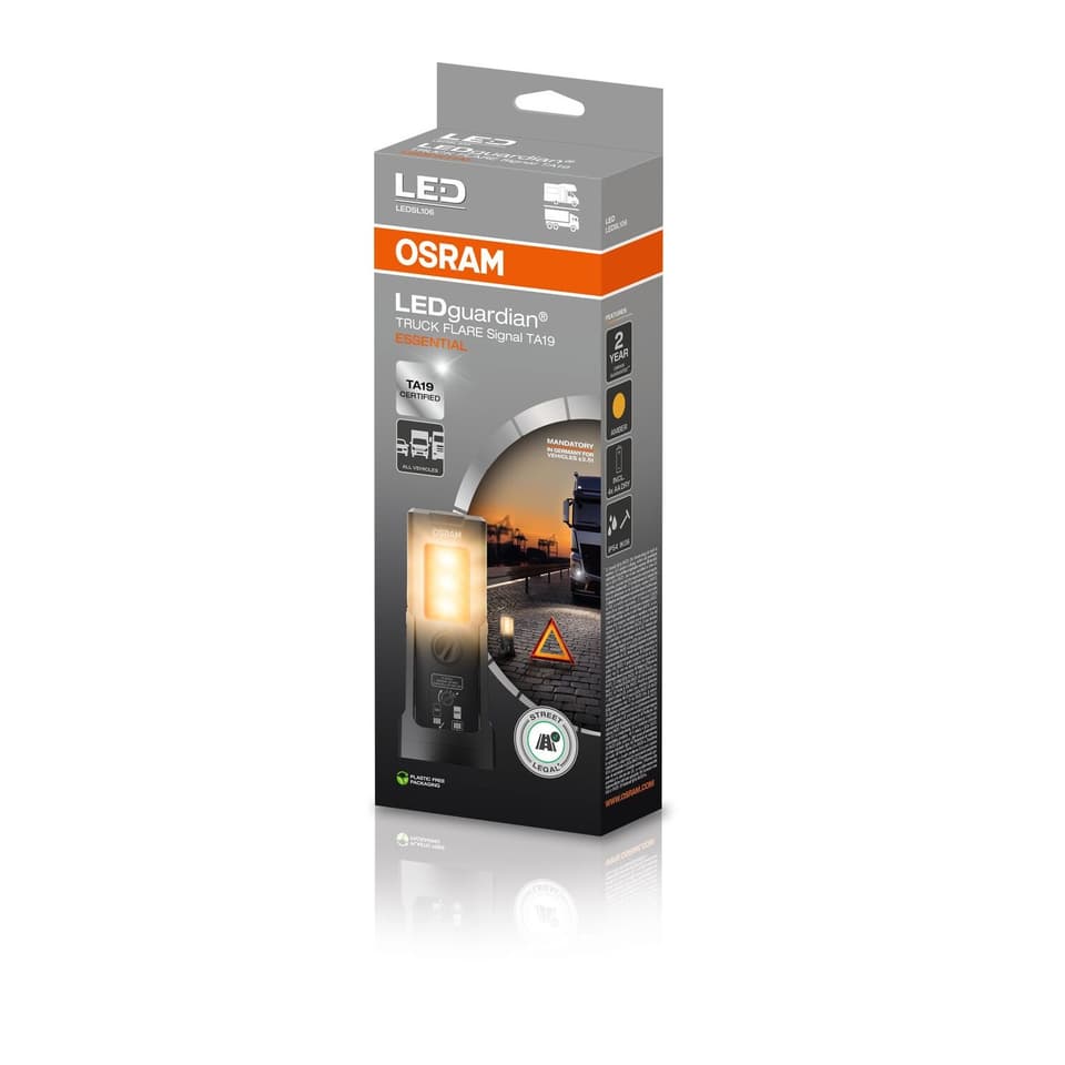 LEDGuardian® Truck Flare TA19 ESSENTIAL Notleuchte/Taschenlampe 1 St. OSRAM