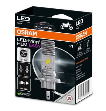 HS1 LED-Nachrüstlampe Offroad – LEDriving® HL EASY HS1 12V 6.0W/5.0W PX43t-38 6000K White 1 St. OSRAM