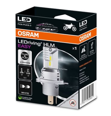 H4/H19 LED-Nachrüstlampe Offroad – LEDriving® HLM EASY H4/H19 12V 18.7W/19W P43t/PU43t-3 6500K White 1 St. OSRAM