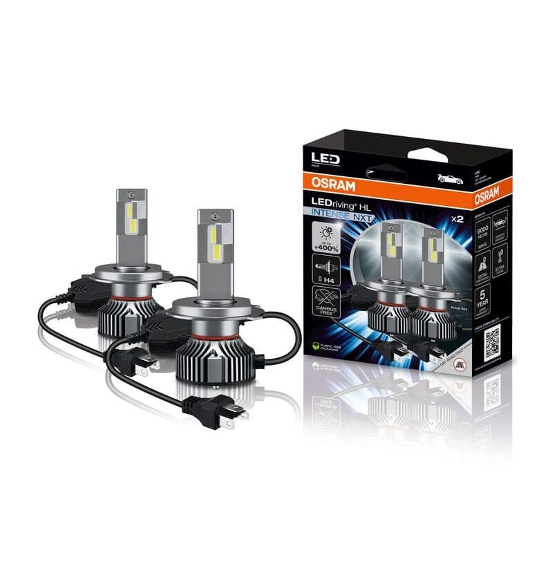 H4/H19 LED-Nachrüstlampe Offroad – LEDriving® HL INTENSE NEXT H4/H19 12V 42/40W P43t/PU43t-3 6000K White 2 St. OSRAM