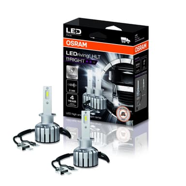 H1 LED-Nachrüstlampe Offroad – LEDriving HLT BRIGHT H1 24V 12W P14.5s 6000K White 2 St. OSRAM