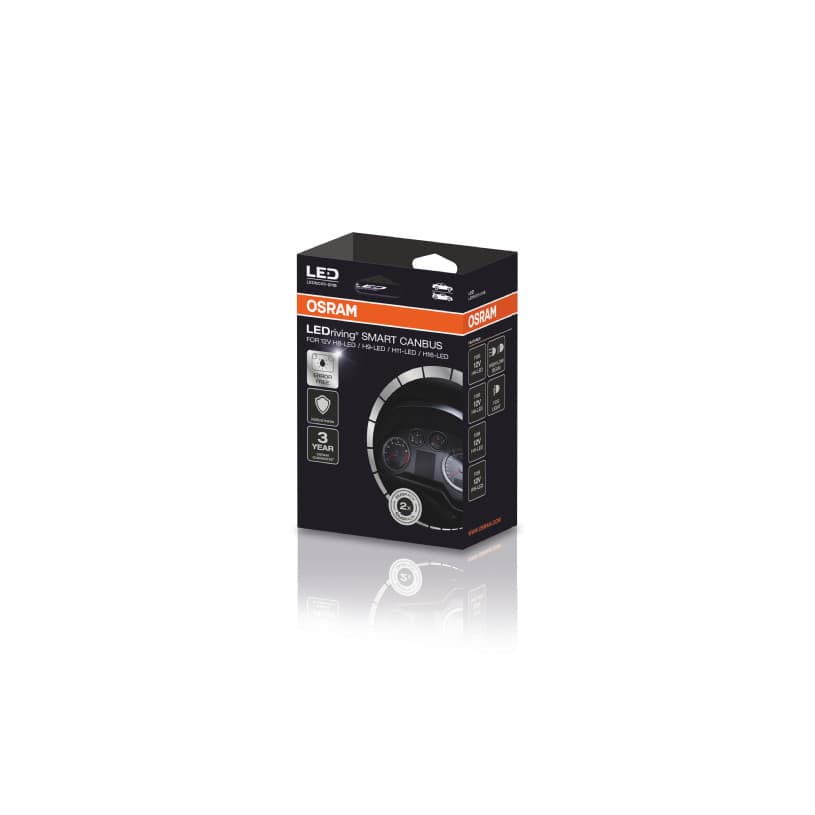 LEDriving Smart Canbus für H8, H9, H11, H16 Nachrüstlampe Typ 5 2 St. OSRAM