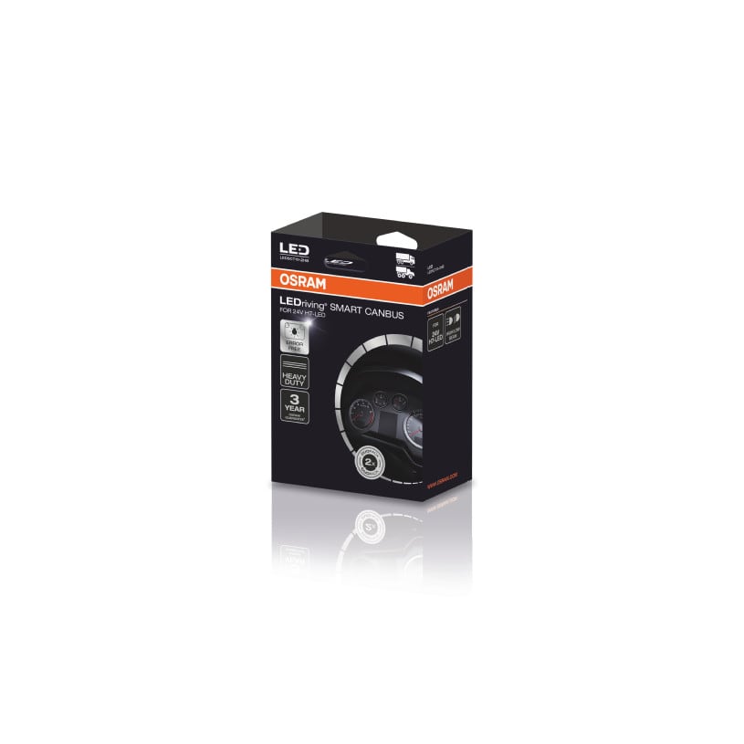 LEDriving 24V Smart Canbus Lastwiderstand für H7 Nachrüstlampe Typ 10 2 St. OSRAM