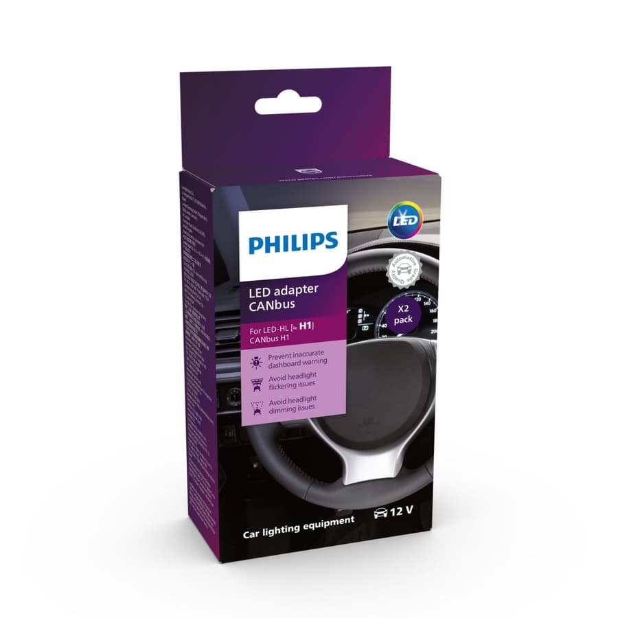 LED CanBus Adapter H1 12V 2 St. Philips