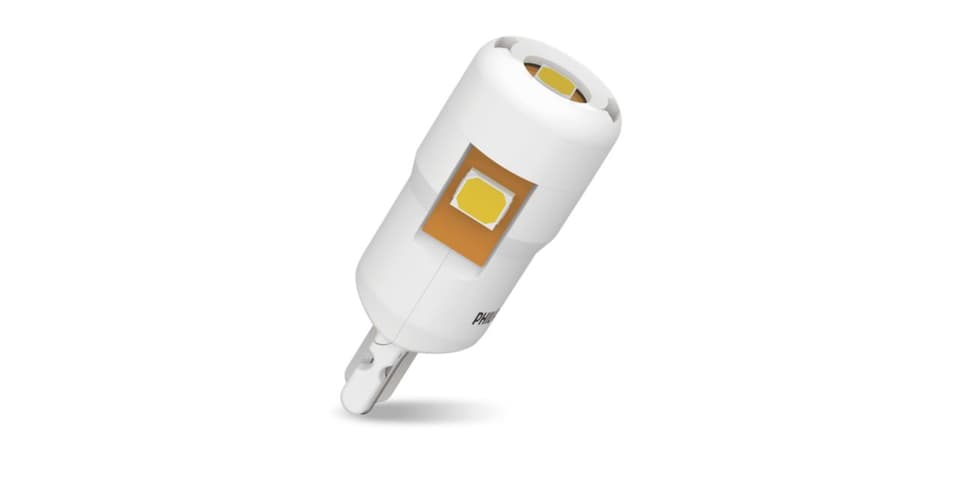 W5W LKW-Signallampe Offroad – LED W5W 24V W2.1x9.5d Ultinon Pro7000 4000K 2 St. Philips
