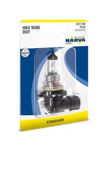 HB4/9006 12V 51W P22d HALOGEN NARVA