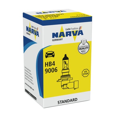 HB4/9006 12V 51W P22d HALOGEN NARVA