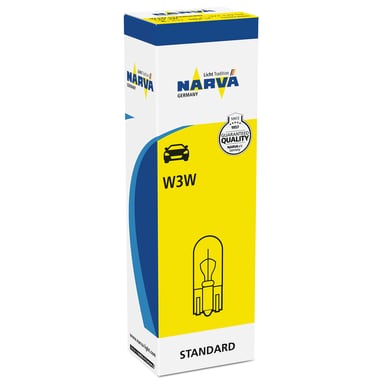 W3W 12V 3W W2,1X9,5d STANDARD NARVA