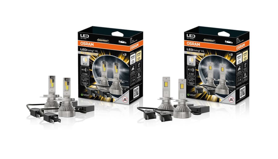 H4 LED-Nachrüstlampe Offroad – LEDriving HL H4 44W ALLSEASON 6000/2700K 2 St. OSRAM