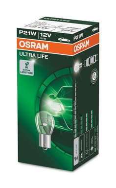 P21W Kfz-Signallampe 12V 21W BA15s ULTRA LIFE 1 St. Faltschachtel OSRAM