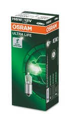 H6W Kfz-Signallampe 12V 6W BAX9s ULTRA LIFE 1 St. Faltschachtel OSRAM