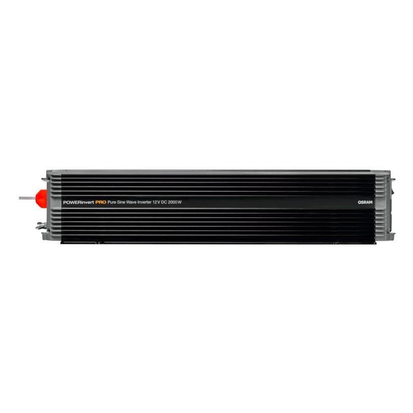 POWERinvert PRO Pure Sine Wave Inverter 12V DC 2000W RCD 1 St. OSRAM