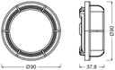 H7 LEDriving CAP LEDCAP07 für NIGHT BREAKER LED H7-LED 2 St. OSRAM