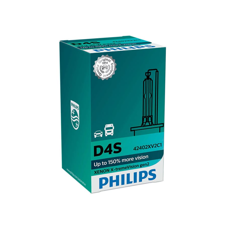 D4S Xenon-Scheinwerferlampe 35W P32d-5 X-treme Vision + 150% 1 St. Philips