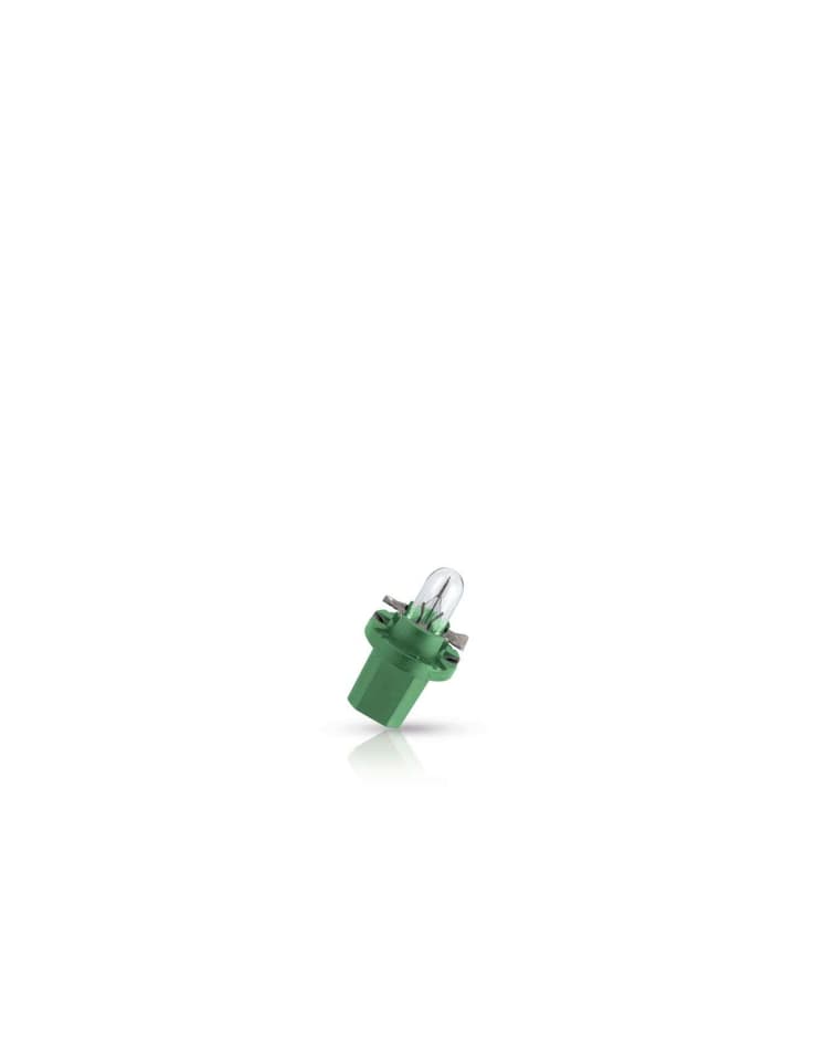 Kfz-Signallampe BAX BAX8.5d/2 2W 12V Green 1 St. Philips