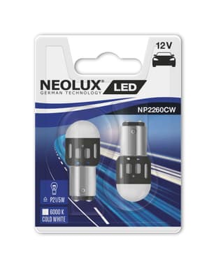 P21/5W LED-Signallampe Offroad – P21/5W 12V 1,2W BAY15D LED Retrofits NP2260CW-02B 2 St. NEOLUX