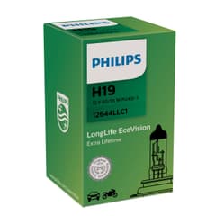 H19 Halogen-Scheinwerferlampe 12V 60/55W PU43t-1 LongLife 1 St. Philips