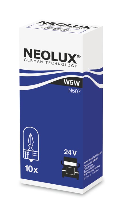 W5W LKW-Signallampe 24V 5W W2,1x9,5d 1 St. NEOLUX