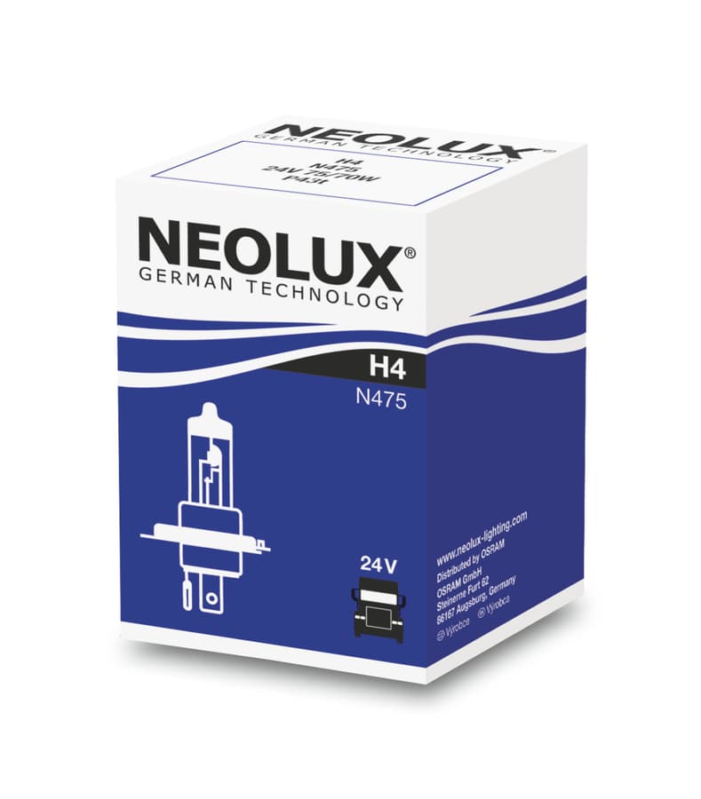 H4 LKW-Scheinwerferlampe 24V 75/70W P43t 1 St. NEOLUX