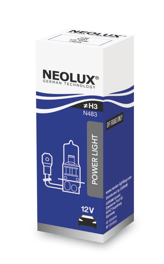 H3 Halogen-Scheinwerferlampe Offroad – H3 12V 100W PK22s 1 St. NEOLUX