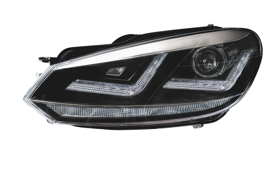D8S Scheinwerfer LEDriving Xenarc CHROME für Golf VI LED-Tagfahrlicht und D8S Xenon 2 St. OSRAM