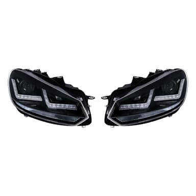 D8S Scheinwerfer LEDriving Xenarc BLACK für Golf VI LED-Tagfahrlicht und D8S Xenon 2 St. OSRAM