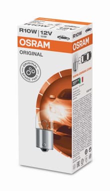 R10W Kfz-Signallampe 12V 10W BA15s 1 St. OSRAM