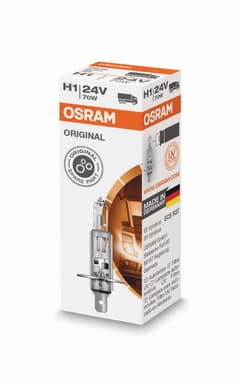 H1 LKW-Scheinwerferlampe 24V 70W P14.5s Original Faltschachtel OSRAM