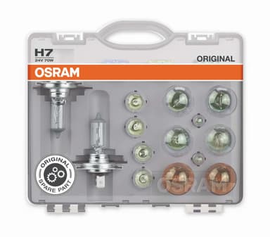 H7 Ersatzlampen-Set 24V 70W div. Original Ersatzlampenbox OSRAM