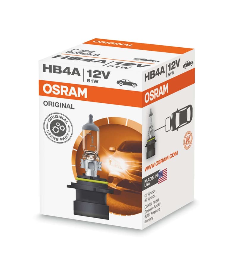 HB4A Halogen-Scheinwerferlampe 12V 51W 22p 1 St. OSRAM