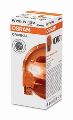 WY21W Kfz-Signallampe 12V 21W WX3x16d C1 (gelb) 1 St. OSRAM