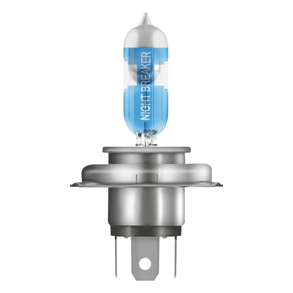 H4 Halogen-Scheinwerferlampe 12V 60/55W P43t NIGHT BREAKER® LASER +150% mehr Helligkeit 1 St. OSRAM