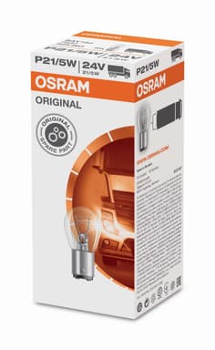 P21/5W LKW-Signallampe 24V 21/5W BAY15d Original Faltschachtel OSRAM