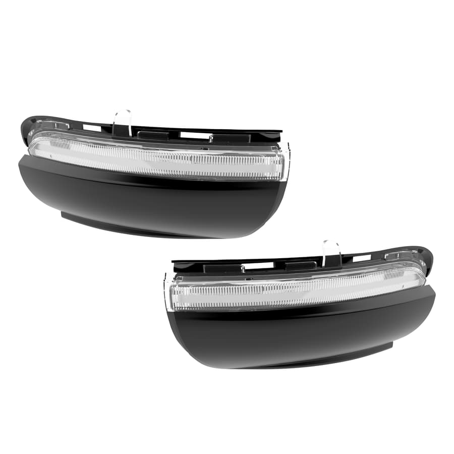 LEDRiving® Dynamische LED Spiegelblinker VW Golf VI, VW Touran I - White Edition OSRAM