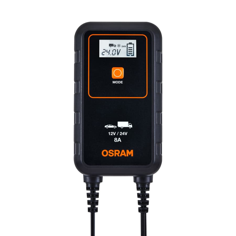 OSRAM BATTERYcharge 908 Intelligentes Batterieladegerät 8 A, 12/24 V – OEBCS908