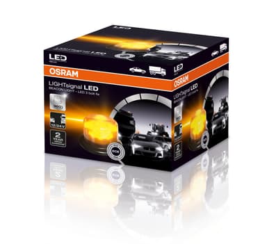 LIGHTsignal LED BEACON LIGHT 360° Rundumkennleuchte Warnlicht 12&24V 1 St. OSRAM