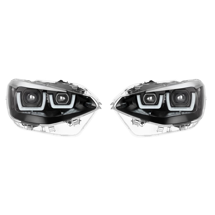 LEDriving® Voll-LED Scheinwerfer für den BMW 1er F20/F21 - CHROME EDITION OSRAM