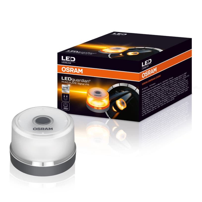 LEDGuardian® Road Flare Signal V16 Warn- Notleuchte/Taschenlampe 1 St. OSRAM