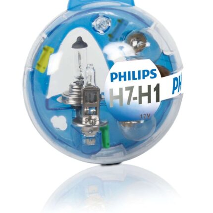 H1/H7 Ersatzlampenbox 12V KM Philips