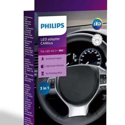H4 12V LED CANbus Adapter 2St. Philips